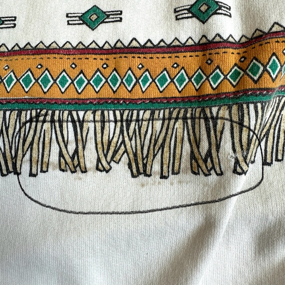 Lifestyles 1993 Vintage Native American Sweatshirt USA L XL - Picture 13 of 15